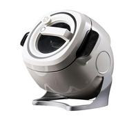 Cooking Machine, 6L Portable Automatic Stir Fry Cooker, with Smart Touch Panel and 360° Rotating Inner Pot, 6l Large Capacity, 3D All-Round Heating, for Stir-Frying, Stewing, Cooking(110V)