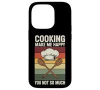 Cooking Make Me Happy You Not So Much Case for iPhone 14 Pro