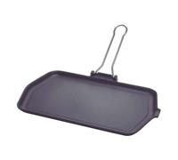 Cooking Plate Smooth Enamel Cast Iron 23x36 ILSA Marinella Professional Kitchen