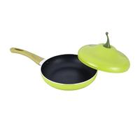 Cooking Pot - 21cm Fruit Design Saucepan, Nonstick Base Pan, Thick Bottom Simmer Pan | Durable Multipurpose Stockpot for Canning Boiling Stew Soup Pasta Vegetables Kitchen Home Restaurant Use