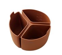 Cooking Pot Divider, Non-Stick Slow Cooker Insert, Heat-Resistant Three-Chamber Divider for Soups and Food