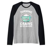 Cooking Rice Turning Cookies INTO Magic Cooks Raglan Baseball Tee