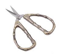 Cooking Scissors, Shears Flower Scissors Universal Mini Vintage Sewing Shears Stainless Steel Art Work Cutting Embroidery Crafts Scissors for Dressmaking Fabric Crafts Cutting