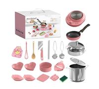 Cooking Set for 22 Imitation Toy Cooking Accessories | Realistic and Safe Kitchen Utensils for School Learning