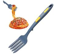Cooking Silicone Forks - Heat Resistant Anti-Slip Utensils, Durable Kitchen Tools | Multifunctional Dishwasher Safe Forks for Stirring, Scraping, Serving, Home Cooking, Outdoor Grilling, Meal Prep