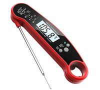 Cooking Thermometer Instant Read Waterproof Backlit Display Folding Handheld Wireless Probe Digital Meat Thermometer Kitchenware