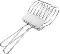 Cooking Tongs 1pcs Ham Bread Slicer Onion Holder Slicer Lemon Slicer Holder Meat Clamp(2pcs)