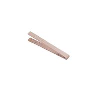 Cooking Tongs Natural Wooden Food Tongs are Suitable for Kitchens. Desserts, Breads, Cakes and Salad Tongs. Big Bite Force(C)