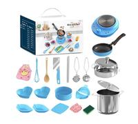 Cooking Toys for - 22 Imitation Toy Cooking Accessories | Realistic and Safe Kitchen Utensils for School Learning
