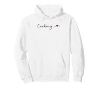 Cooking Typography Design with a Hert Pullover Hoodie