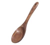 Cooking Utensils, Teak Wood Salad Spoon, Wear-resistant Spatula, Salad Fork, Lightweight Spoon, Kitchen Cookware, Non-Slip Sauce Spoons, Wooden Utensils, Kitchen Cookware for Baking, Cooking, Ruh