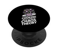 Cooking With A Side Of Chaos Theory Molecular Gastronomy PopSockets Adhesive PopGrip