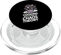 Cooking With A Side Of Chaos Theory Molecular Gastronomy PopSockets PopGrip for MagSafe