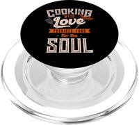 Cooking with Love provides food for the soul PopSockets PopGrip for MagSafe