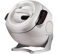 Cooking Wok, 2000W 6L Automatic Stir Fry Machine with One-Click Smart Start, Three Speed Adjustable 360° Rotation and Smart Touch for Home and Restaurant Use