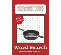 Cooking Word Search Puzzle Book: Word Searched with Easy to Read Print about Cooking equipment, Food and More | 6 x 9 inches, 110 Pages | 50+ Puzzles … Gift for Vacation, Holiday and Free Times