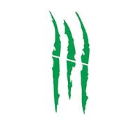 COOKOE Motorcycle Car Sticker Universal Monster Claw Scratched Stripe Decal Reflective Waterproof Moto Decoration Accessories