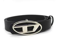 COOKOE Oval Metal Letter Buckle Male and Female PU Decorative Belt Luxury Design Personality Versatile Belt