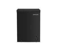 Cookology 142L Freestanding Chest Freezer - Adjustable Feet - Black