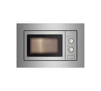 Cookology 17L Built-in Microwave Oven - 24.5cm Turntable - Stainless Steel | 5 Power Levels - Frame Trim Kit Included - Integrated Design