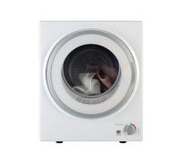Cookology 2.5kg Mini Vented Tumble Dryer - Tabletop Design - White | 2.5kg Capacity - Tabletop - Compact Design - Dial Heat Controls - 4 Drying Functions - 200 Minute Timer