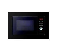 Cookology 20L Built-in Microwave Oven - 24.5cm Turntable - Black | Auto Defrost - Child Lock - Auto-Cook Menu - Integrated Design