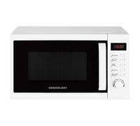 Cookology 20L Freestanding Microwave Digital 800W - 25cm Turntable - Quicktime Defrost Setting - 8 Cooking Functions - Easy-Clean - White