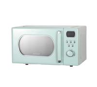 Cookology 20L Retro Microwave 800W - 25.5cm Turntable - Mint Green