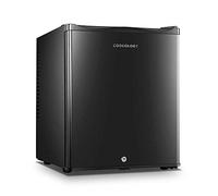 Cookology 23L Thermo Electric Mini Bar - Less Noise & No Vibration - Black | Hotel & Bedroom Use - With Lock - Reversible door