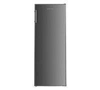 Cookology 240L Tall Freestanding Larder Fridge - Inox | 143cm High and 55cm Width - 5 Adjustable Shelves and Reversible Door