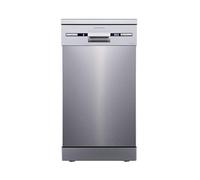 Cookology 45cm Slimline Under-Counter Dishwasher - Stainless Steel | Eco Mode - 10 Place Settings - 6 Programmes - Delay Timer