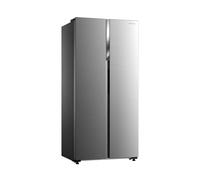 Cookology American Style 460 Litre Double Door Fridge Freezer - Inox
