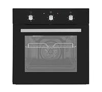 Cookology 60cm Built-in Single Electric Fan Oven - Black