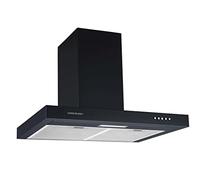 Cookology 60cm Chimney Cooker Hood - 314.2 m³/h Air Flow - Black