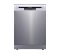 Cookology 60cm Freestanding Full Size Under Counter Dishwasher, 6 Programmes - Eco Mode - 13 Place Settings - Stainless Steel