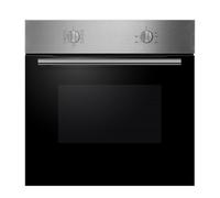 Cookology 65L Built-in Electric Fan Oven - Single with Grill - Mechanical Controls - A Energy Rating - Stainless Steel