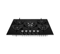 Cookology 70cm Gas Hob - 5 Cooking Zones - Black