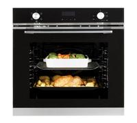Cookology 72L Built-In Electric Multifunction Oven Stainless Steel