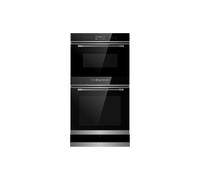 72L Built-In Oven, 44L Compact Microwave Oven & 22L Warming Drawer Pack - Black