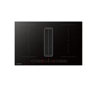 Cookology 80cm 4-Zone Induction Hob - Built-In Integrated Design - 7400W - Ducting Kit Included - Energy Class A - CIDD800VEN DK800V