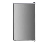 Cookology 80L Freestanding Under-Counter Fridge - Ice Box - Silver