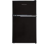 Cookology 87L Freestanding Under Counter Fridge Freezer 70/30 - Black