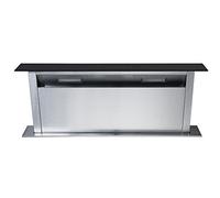 Cookology 90cm Downdraft Cooker Hood - Recirculating - Stainless Steel | Kitchen Island Extractor Fan - 4 Speed Touch Control - LED Light