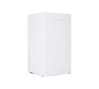Cookology Ucif93Bk 93L Under Counter Fridge, White, Adjustable Temp, Adjustable Legs, With Chiller Box