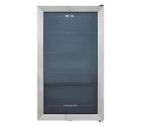 Cookology 98L Under-Counter Drinks Fridge - Stainless Steel | Adjustable Temperature Control - LED Light - Suitable for Cans & Bottles - Energy Efficient