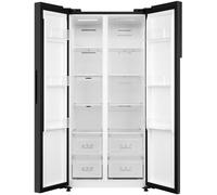 Cookology American Style 460 Litre Double Door Fridge Freezer - Inox