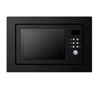 Cookology IMOG25LBK Integrated Built In Microwave Oven and Grill 25 Litre Capacity with Auto Defrost, Child Lock and 8 Auto Programs - In Black