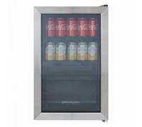 Cookology CBC70SS Under-Counter Fridge, 70 Litre Beer, Wine and Drinks Fridge with Adjustable Temperature Control, Energy Efficient - in Stainless Steel