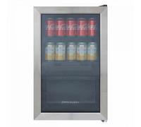 Cookology CBC70SS 70L Under Counter Drinks Fridge, Adjustable Temp, Energy Efficient - Stainless Steel