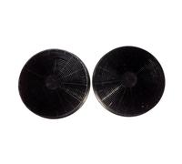 Cookology CCF200 Pack Of 2 Carbon Charcoal Recirculating Filters, Replacement for Cookology Cooker Hoods and Extractor Fan Vents, Fits A Range Of Models